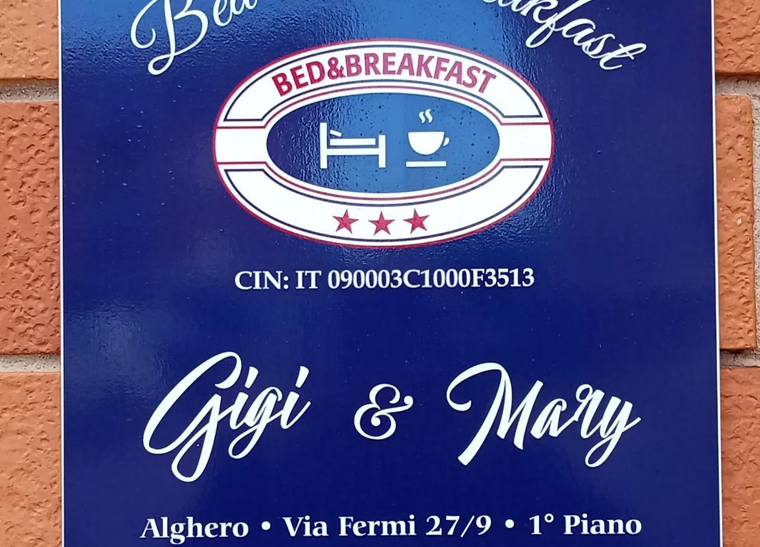 阿尔盖罗Gigi&Mary住宿加早餐旅馆 阿尔盖罗
